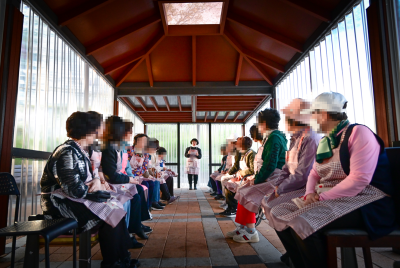 직원들의 전문적 역량 강화를 위한 간담회 시간