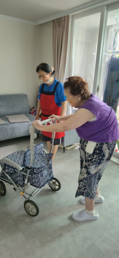 신체활동 지원(실내걷기운동)